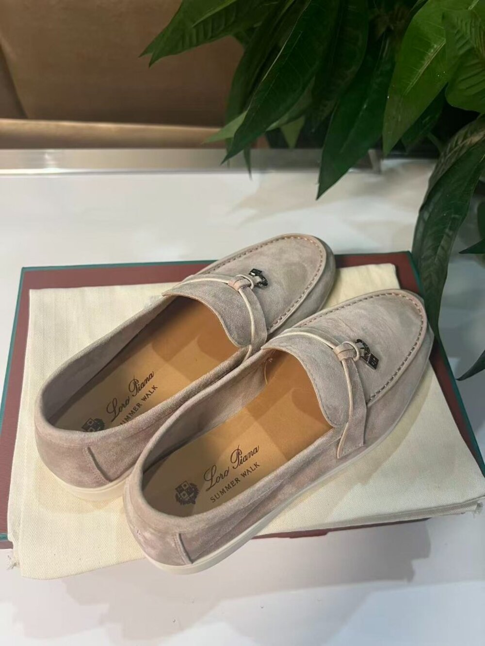 Loro Piana Loafers Size 39 - New with Box & Dust Bag